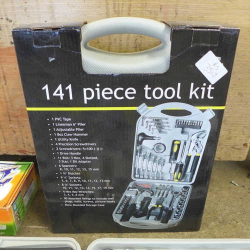 2044 - A box of assorted tool sets