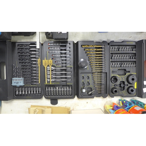 2051 - A cased drill bit set