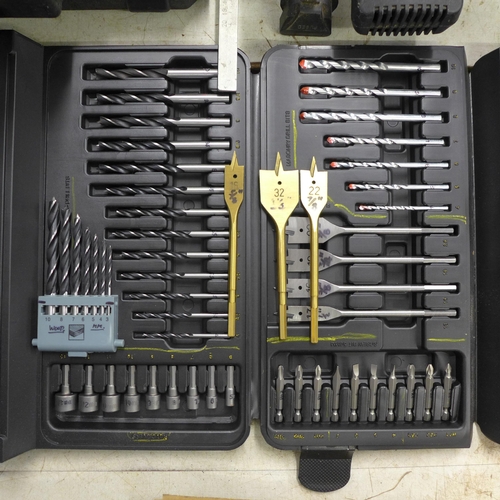 2051 - A cased drill bit set