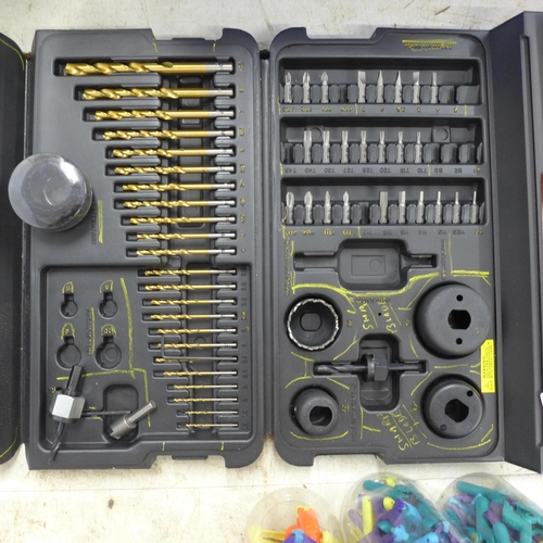 2051 - A cased drill bit set