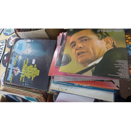 2202 - A large amount of approximately 400-500 LPs including rock, pop, classical, country, Motown and swin... 