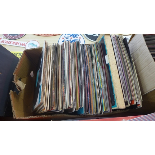 2202 - A large amount of approximately 400-500 LPs including rock, pop, classical, country, Motown and swin... 