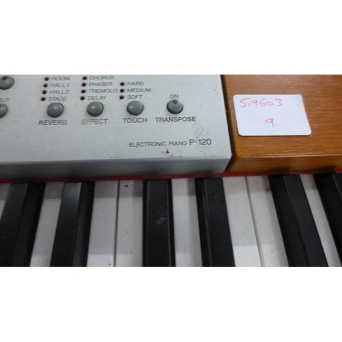 2203 - A Yamaha P120 electric piano