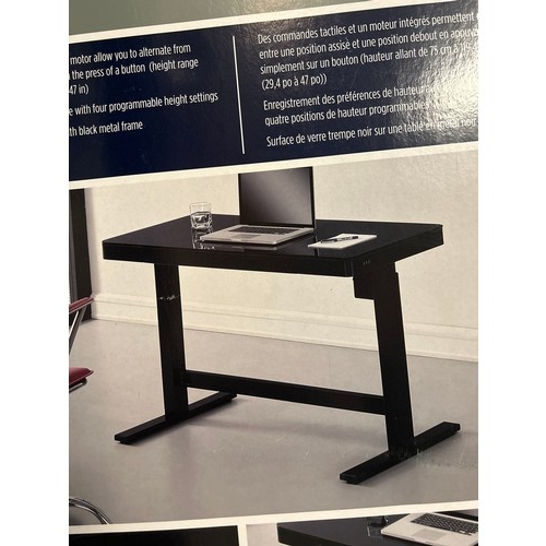 1531 - An Adjustable Tech Desk Black Power, original RRP £266.66 +VAT (4188-2) *This lot is subject to VAT