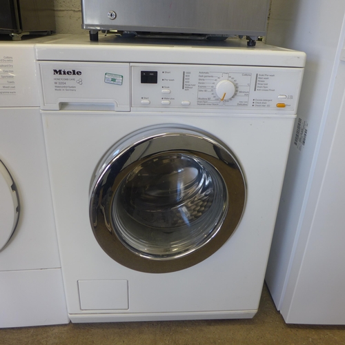 2245 - A Miele Honeycomb Care W3204 1300 spin washer