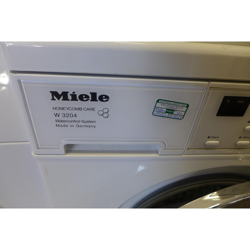 2245 - A Miele Honeycomb Care W3204 1300 spin washer