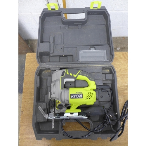 2009 - A Ryobi Prostroke (RJS850) 240v, 600w jigsaw in case