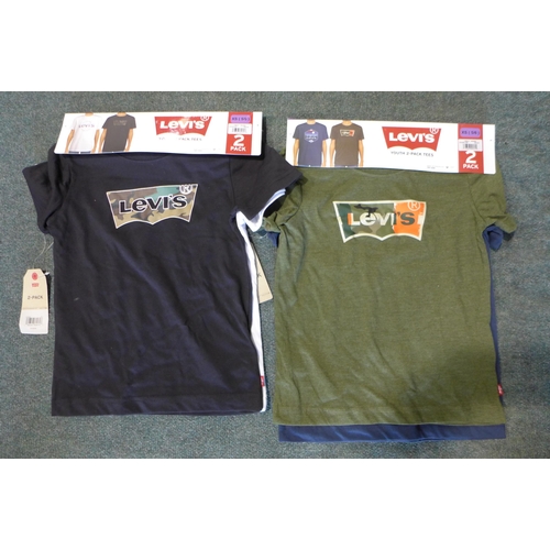 3005 - Assorted youth Levi's Tees: mixed size and style  * this lot is subject to VAT