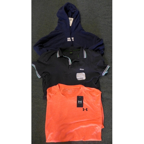 3006 - Assorted men's branded sportswear inc: Champion, Under Armour & Boss  * this lot is subject to VAT