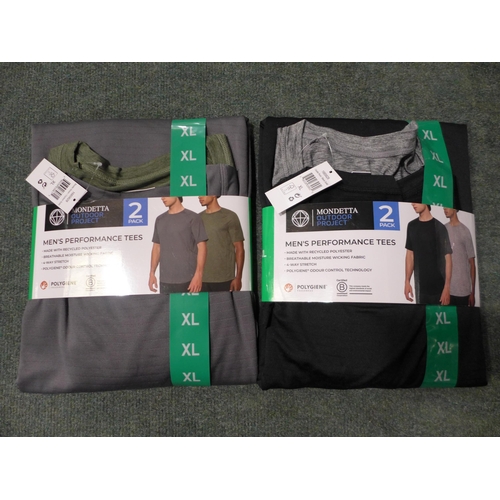 3013 - Assorted men's Mondetta Performance tees - various sizes and colours * This lot is subject to VAT