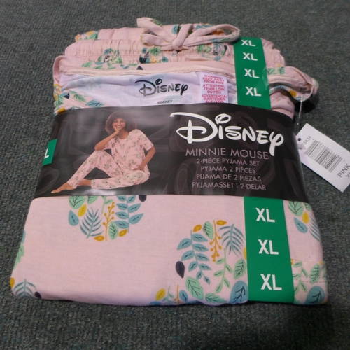 3050 - Quantity of women's pink Disney PJ's, various sizes. *This lot is subject to VAT