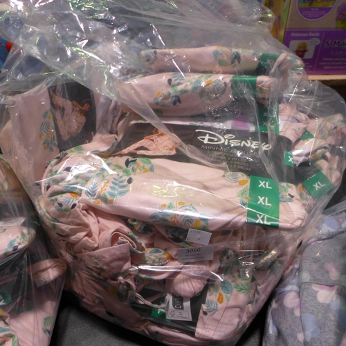 3051 - Quantity of women's pink Disney PJ's, various sizes. *This lot is subject to VAT