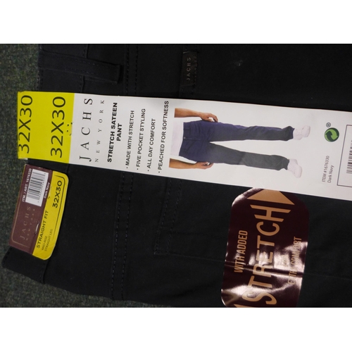 3066 - Quantity of men's trousers, various sizes, styles, colours. *This lot is subject to VAT