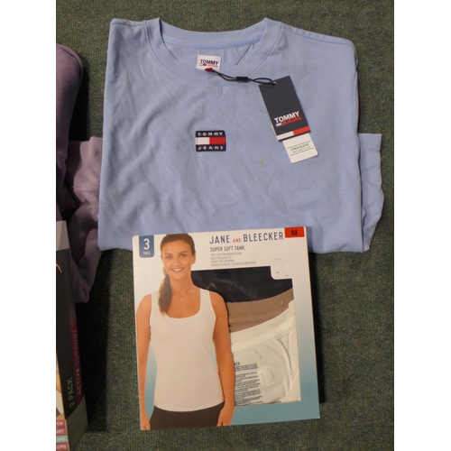 3070 - Assorted women's branded clothing and underwear, inc; DKNY, Puma, Tommy Hilfiger. *This lot is subje... 