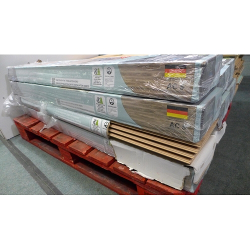 3072 - 4 pks of Laminate Flooring (Toasted Almond)   (307-43) * This lot is subject to VAT