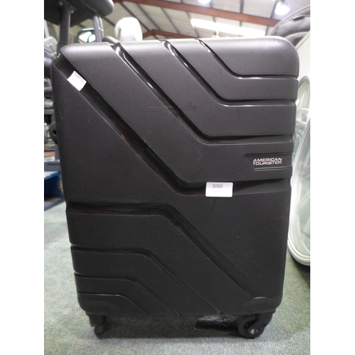 3080 - American Toursiter Jetdriver Carry on 55cm Case missing/damaged handle (307-162) * This lot is subje... 