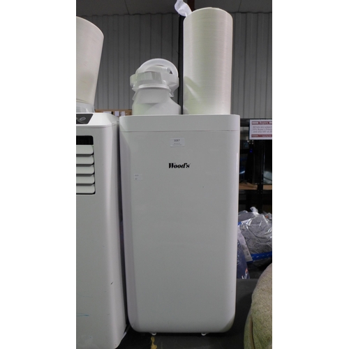 3087 - Woods Air Conditioner, no remote. original RRP £249.99 + VAT (307-32) * This lot is subject to VAT