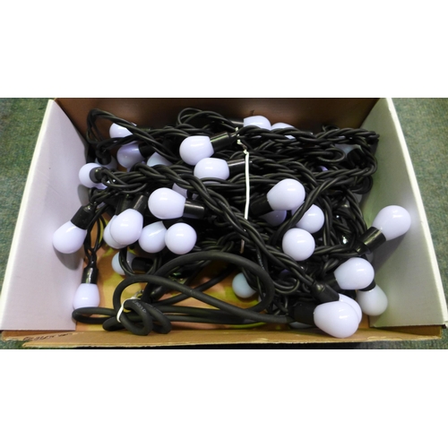 3092 - LED Warm White String Lights (307-27) * This lot is subject to VAT