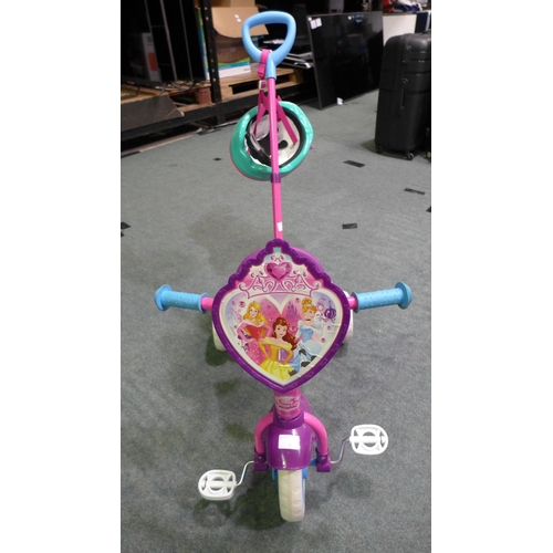 3107 - Disney Princess child's trike with helmet