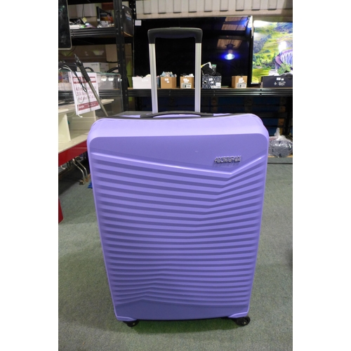 3115 - American Tourister Jetdriver Large 79cm 4 Wheel Hardside Spinner Luggage Case (307-31) * This lot is... 