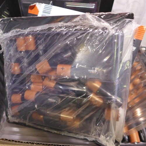 3118 - Duracell AA and AAA Optimum Batteries (307-257,258) * This lot is subject to VAT