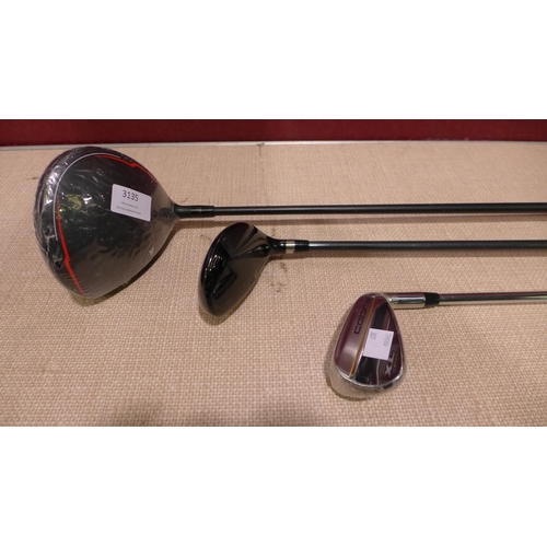 3135 - Three Golf Clubs: 2 Cobra & 1 MacGregor (308-294) * This lot is subject to VAT