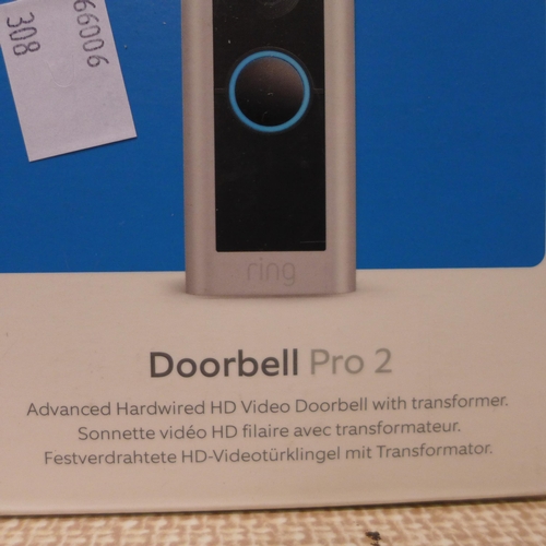 3147 - Ring Doorbell Pro 2 (308-12) * This lot is subject to VAT