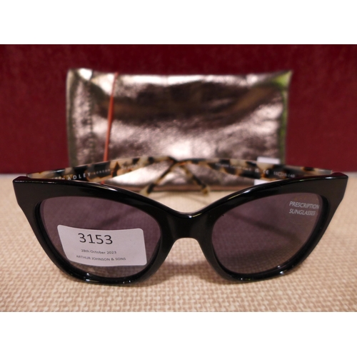 3153 - Radley Black Plastic Glasses (308-19) * This lot is subject to VAT