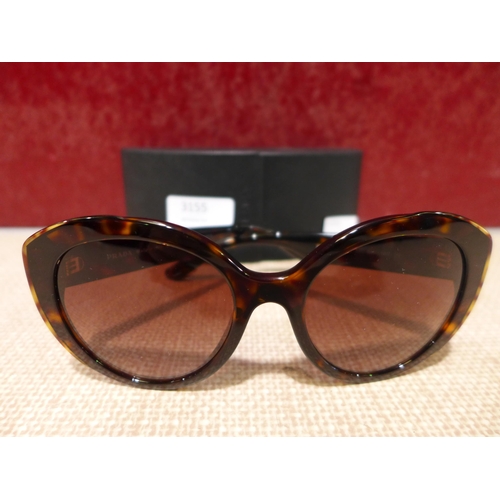 3155 - Prada Tortoiseshell Plastic Glasses, original RRP £99.99 + VAT (308-18) * This lot is subject to VAT