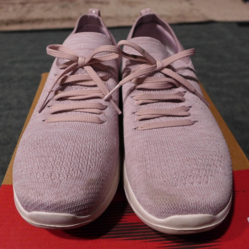 3229 - Women's pink Skechers trainers, UK size 4.5. *This lot is subject to VAT