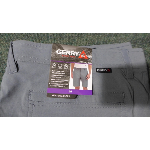 3273 - A quantity of men's grey Gerry shorts, mixed sizes. * This lot is subject to VAT