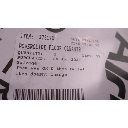 3281 - Powerglide Floor Cleaner with battery and charger, original RRP £169.99 + VAT (307-273) * This lot i... 