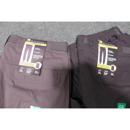 3285 - Assorted men's Utility trousers, mixed sizes and colours. *This lot is subject to VAT