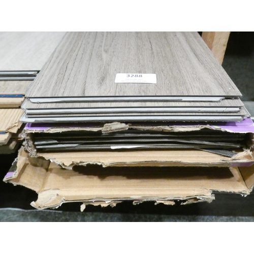 3288 - Three Packs of Oyster Vinyl Flooring (307-127) * This lot is subject to VAT