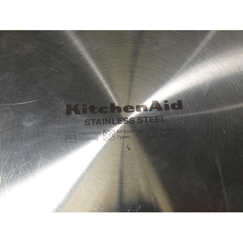 3318 - Kitchenaid H/Andodised Frying Pans (307-90) * This lot is subject to VAT