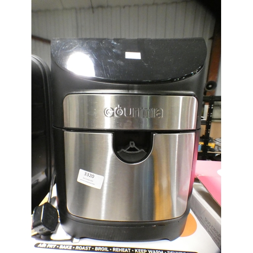 3320 - Gourmia Air Fryer (7QT) (307-301) * This lot is subject to VAT