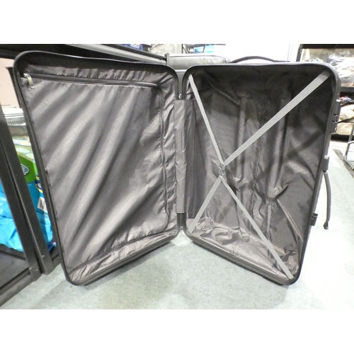 3327 - American Tourister Jetdriver 2.0 Large Black Suitcase (Damaged) (307-129) * This lot is subject to V... 