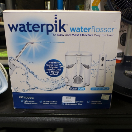 3358 - Waterpik Water Flosser (model:- WP150/WP470UK)  (307-125) * This lot is subject to VAT