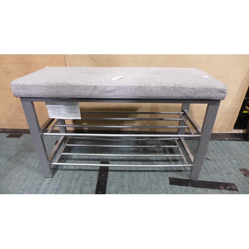 3422 - Neatfreak Shoe Storage Bench   (307-55) * This lot is subject to VAT