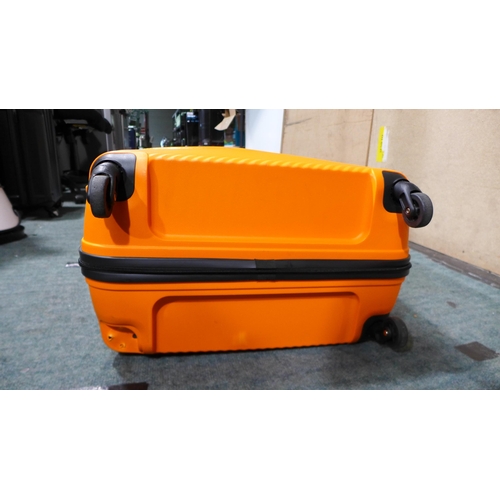 3423 - Two American Tourister Orange Suitcases (79cm and 55cm)  (307-59,68) * This lot is subject to VAT