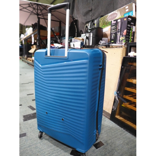 3424 - American Touriser Jetdriver Large Blue 79cm Suitcase (307-252) * This lot is subject to VAT