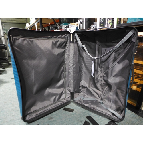 3424 - American Touriser Jetdriver Large Blue 79cm Suitcase (307-252) * This lot is subject to VAT