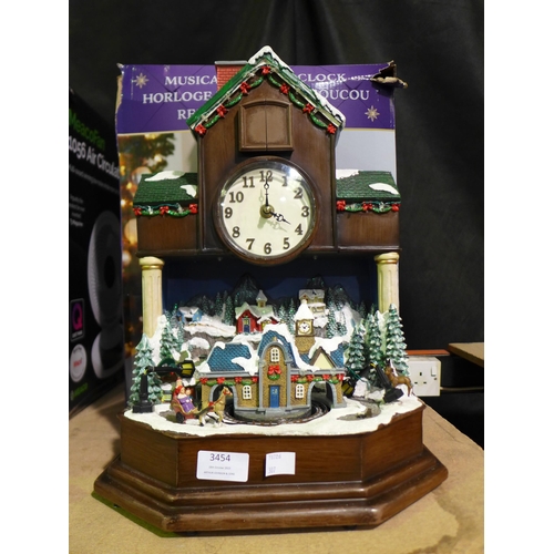 3454 - Cuckoo Clock (Damaged) (307-180) * This lot is subject to VAT