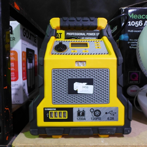 3456 - Cat 1200 Amp Jump Starter (model:- CJ1000DXT) (307-195) * This lot is subject to VAT