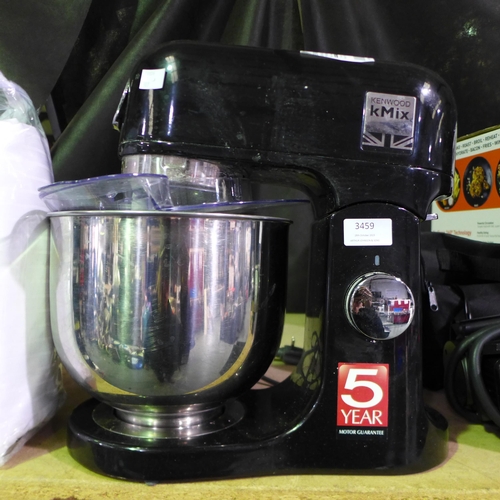 3459 - Kenwood K-Mix Black Standmixer (model:- KMX750AB), original RRP £199.99 + VAT (307-227) * This lot i... 