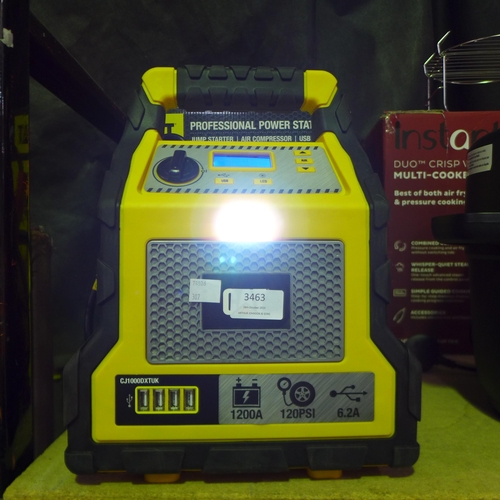 3463 - Cat 1200 Amp Jump Starter (model:- CJ1000DXT) (307-232) * This lot is subject to VAT