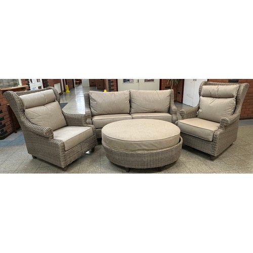 1366 - A Peak Season Mikala 4 piece high back deep seating set, original RRP £2333.31 + VAT (4189-11) *This... 