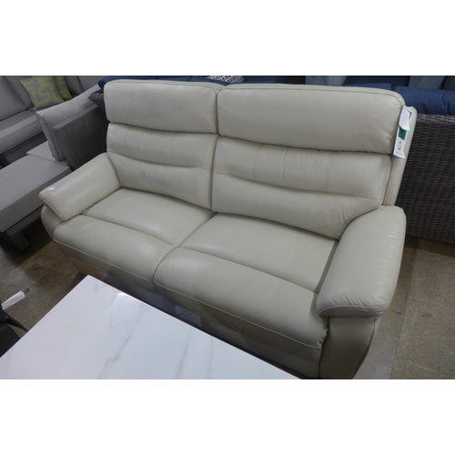 1344 - A Fletcher 3 seater light grey power recliner sofa, original RRP £1124.99 +VAT (4188-9) *This lot is... 