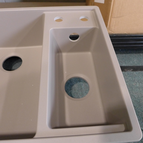 3011 - Peru Composite LHD Tartufo 1.5 Bowl Sink (510x1000) (Model No: BL468250) , original RRP £582.50 inc.... 