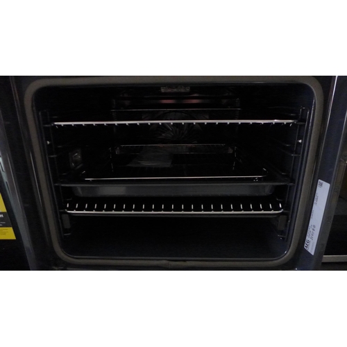 3026 - AEG Pyrolytic Single Oven ( H594xW594xD567) - model no.:- BPK842720M, original RRP £832.50 inc. Vat ... 